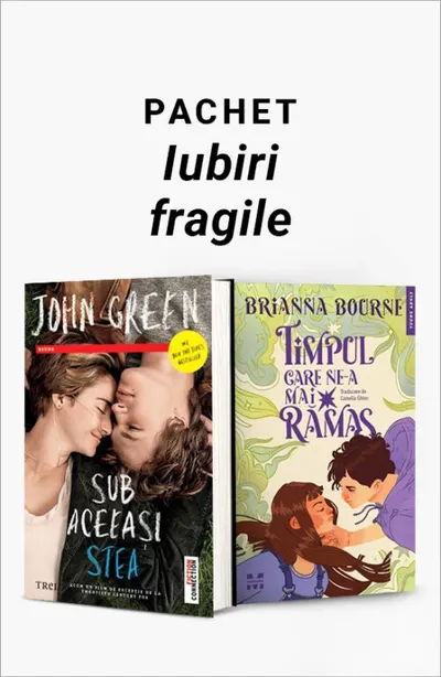 Pachet Iubiri fragile. Sub aceeaşi stea/Timpul care ne-a mai rămas