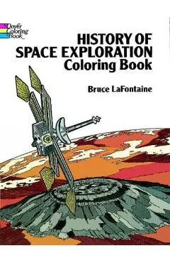 History of Space Exploration Coloring Book