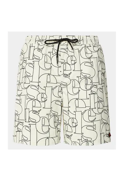 Short de baie barbati - 303690526 - Ecru - Poliester