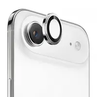 Folie de protectie Camera Spate Blueo Sapphire Crystal pentru Apple iPhone 17 Air, Sticla Securizata, Argintie