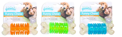 Pawise Funny Chew Ring Jucarie de Ros pentru Caini L 15 cm