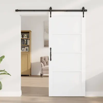 vidaXL Ușă de interior 86 x 198,5 cm placaj Alb