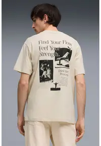 Tricou relaxed-fit GRAPHICS Poster Tee Alpine Snow - Negru/Bej