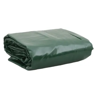 vidaXL Prelată, verde, 4x6 m, 650 g/m²