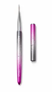 Pensula unghii pictura stilou NailsUp Metallic Pink 13mm
