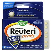 Primadophilus Reuteri pearls, 13 mg, 30 capsule, Nature’s Way