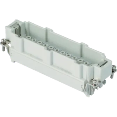 Conector Tata - 104x27 - 10p + 2p (aux) + E 16a 830v / 8kv / 3 - Crimp Connection - Gri