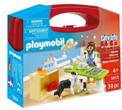 Jucarie - Set portabil - In vizita la veterinar