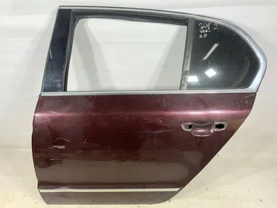 Portiera usa stanga spate culoare rosso brunello metallic lf3x Skoda Superb 2 (2008-2013)
