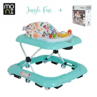Premergator cu panou interactiv Moni Jungle Fun Plus Mint