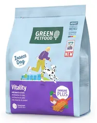 GREEN PETFOOD InsectDog with Duck Vitality 900g hrană cu insecte și rață pentru câini adulți