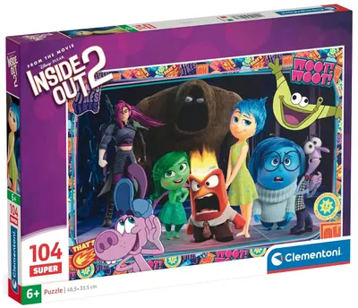 Puzzle pentru copii Clementoni de 104 piese - Din interior spre exterior 2, varianta 3