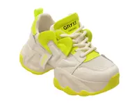 Pantofi sport GRYXX albi, 5931, din material textil si piele naturala