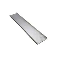 Capac pentru jgheam metalic 50x15x0,75 mm