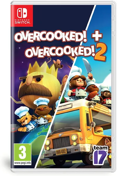 Οvercooked! + Overcooked! 2 - Double Pack (Nintendo Switch)