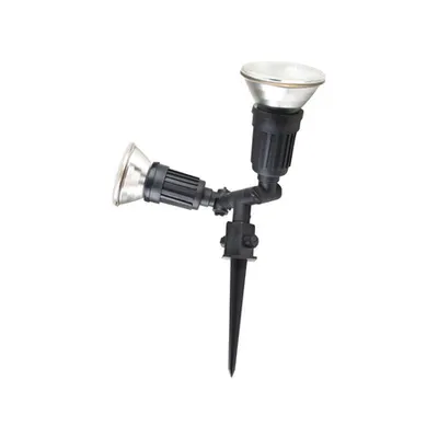 Lampa Gradina 2x80W IP44 Negru