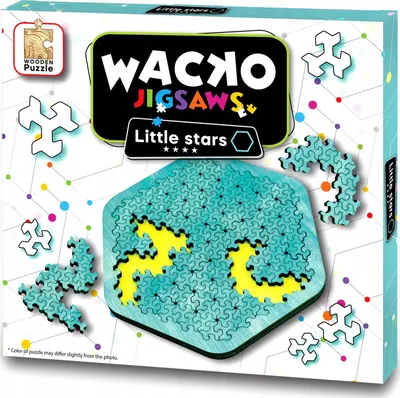 Puzzle logic din lemn Eureka - Jigsaw Little Stars