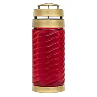 Candela din Sticla Bolsius Longing, Timp Ardere 50 Ore, Rosie