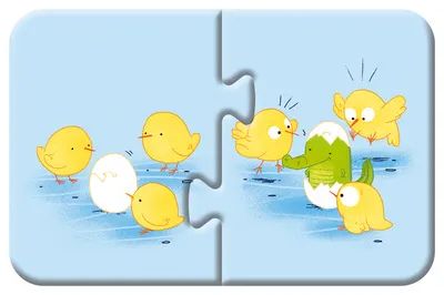 Puzzle-uri cu 2 piese