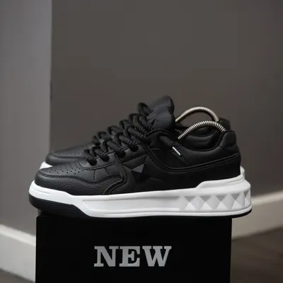 Adidasi Sneakers Garavani Black-White Abvg1(086-5) (mărime: 42)