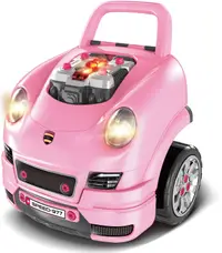 Mașinuță interactivă pentru copii Buba - Motor Sport, roz