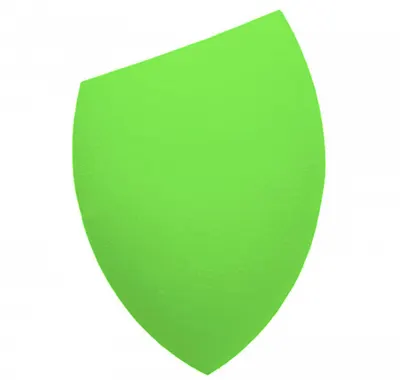 Burete Profesional Lacrima pentru Machiaj, Perfect Blending Cut Teardrop, Light Green