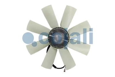 Cupla ventilator radiator (cu ventilator, 748mm, numar lame: 8, numar pini: 2) potrivit SCANIA 3 BUS, F, G I, K, N BUS, P I, R I, T DC09.108-OSC11.03 01.91