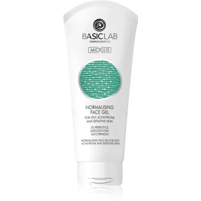 BasicLab Dermocosmetics Micellis gel de curățare pentru tenul gras, predispus la acnee 100 ml
