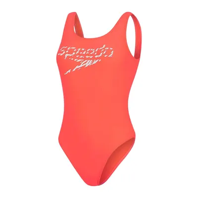Costum de baie dintr-o singură piesă pentru femei Speedo Logo Deep U-Back