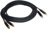 Cablu Master Audio - RCA620/5, 2x RCA/2x RCA, 5m, negru
