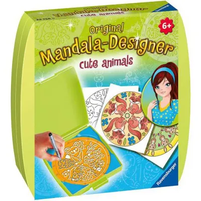 Set de Creatie Mini Mandala cu Animale