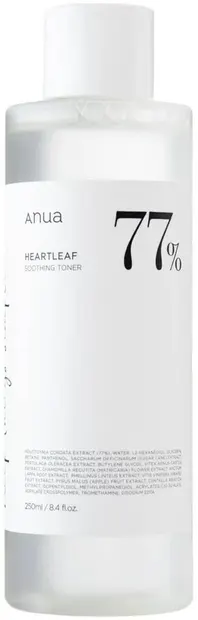 Anua Heartleaf Toner facial calmant 77%, 250 ml