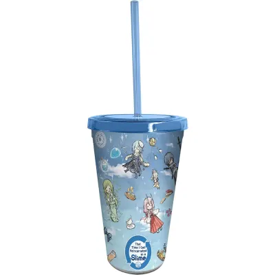 Pahar cu Pai Slime - 470ml - Graff Art