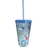 Pahar cu Pai Slime - 470ml - Graff Art