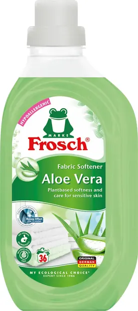 Balsam de rufe hipoalergenic Frosch - Aloe Vera, 900 ml, 36 spălări