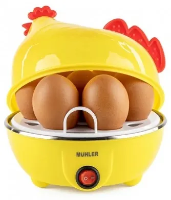 Fierbător de ouă Muhler – ME-277, 350 W, pentru 7 ouă, galben