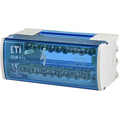 EDB DIN Bloc de distribuție EDB-211
