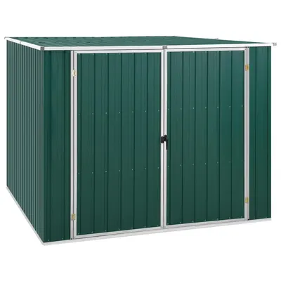 Gossi Șopron de gradina, verde, 195 x 198 x 159 cm, otel galvanizat