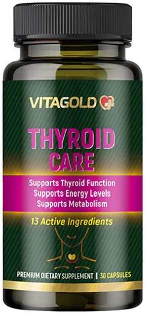 Thyroid Care, 30 capsule, Vitagold