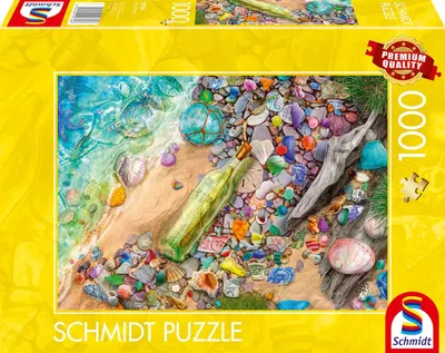 Puzzle Schmidt din 1000 de piese - Comorile plagiatului