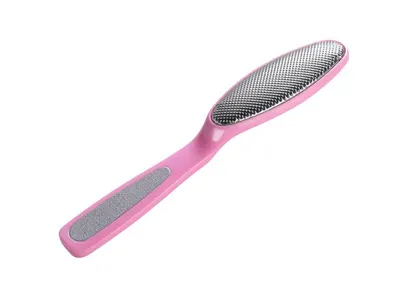 Pilă profesională pentru tălpi dublă, abrazivă – roz
