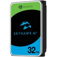 HDD Video Surveillance SEAGATE SkyHawk AI 32TB CMR, 3.5", 512MB, SATA, Rescue Services 3 ani, TBW: 550
