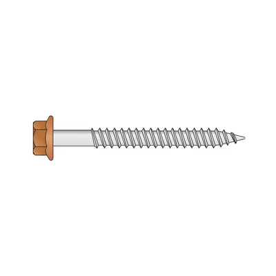 Surub Pal Cap Hexagonal Otel Zincat - 6.5 x 40 / 36