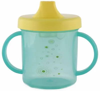 Cană de tranziție cu mânere Lorelli Baby Care - 210 ml, verde