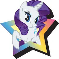 Magnet Frigider Funky Chunky My Little Pony - Rarity