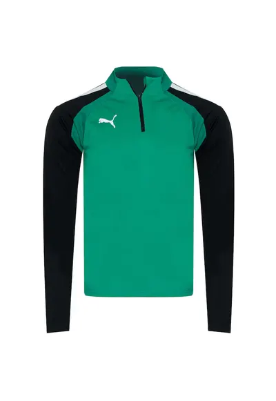 Bluza sport barbati - TEAMLIGA 1sport1/4 ZIP TOP - verde - 3XL