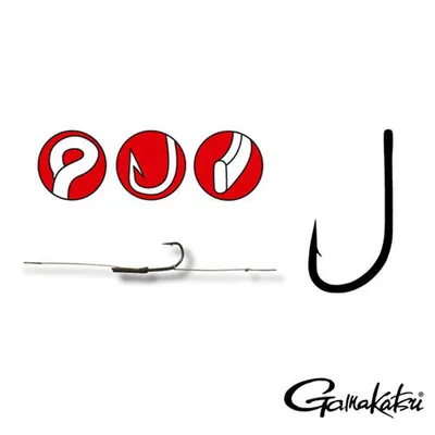 Carlige Forjate Gamakatsu G-Carp Specimen Black, Nr 2, 10 Buc / Plic