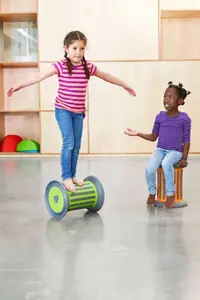Cilindru de echilibru cu nisip roller verde