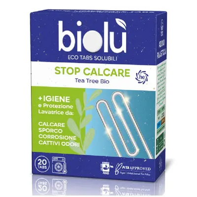 Tablete anticalcar cu tea tree ecologice 20 bucati 47.5g Biolu