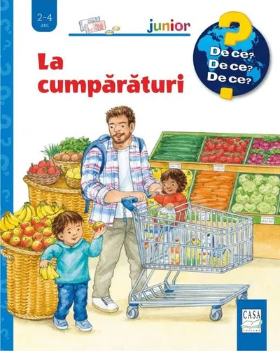 La cumpărături - Board book